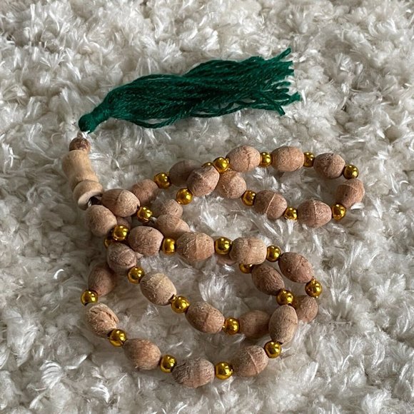 Prayer Tasbeeh Handmade Real Wood Beads Religious Beads Islamic Tasbeh - Picture 3 of 10